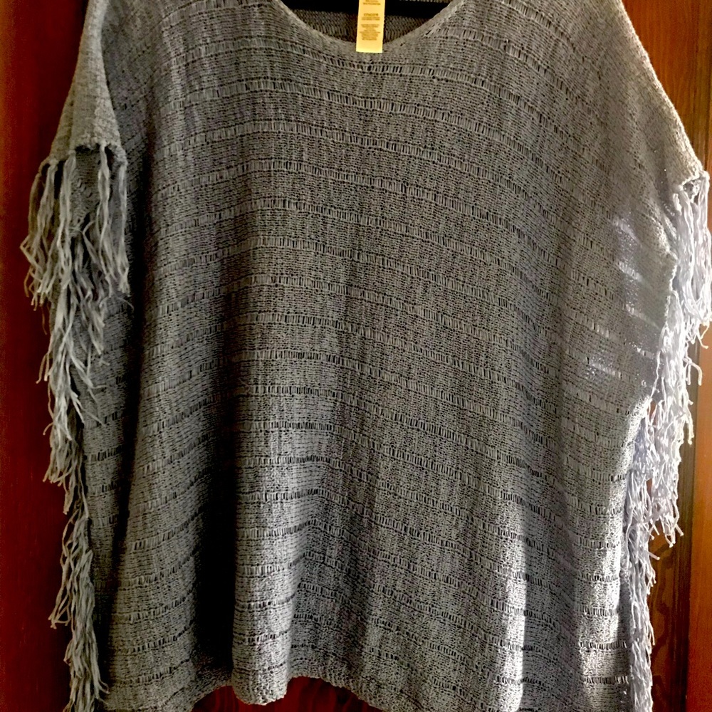 Chico’s Fringe Poncho